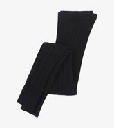 Hatley Girls Black Cable Knit Leggings