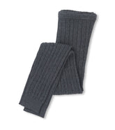 Hatley Girls Charcoal Cable Knit Tights