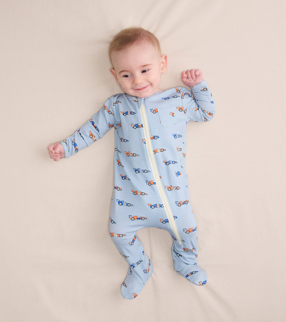 Hatley Baby Boys Grand Prix Bamboo Sleeper