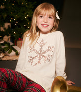 Hatley Girls Snowflake Pullover Sweater
