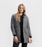 Hatley Cozy Open Blazer - Black Check