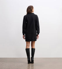 Hatley Anna Notch Neck Dress - Black