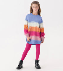 Hatley Girls Bold Stitch Chunky Sweater Tunic