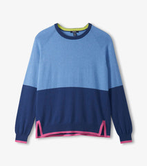 Hatley Olivia Sweater - Blue Color Block