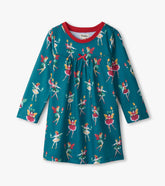 Hatley Girls Bright Fairies Long Sleeve Nightdress