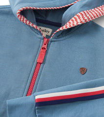 Hatley Boys Blue Stone Zip-Up Hoodie