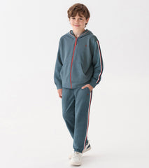 Hatley Boys Blue Stone Baggy Track Pants