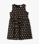 Hatley Girls Gold Stars Princess Dress