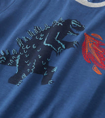 Hatley Boys Monster Fooler Long Sleeve T-Shirt