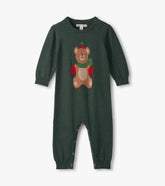 Hatley Baby Boys Teddy Bear Sweater Romper