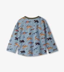 Hatley Baby & Toddler Boys Forest Animals Graphic Lounge Set