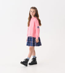 Hatley Girls Preppy Plaid Mixed Match Dress