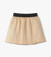 Hatley Girls Gold Pleated Fun Skirt