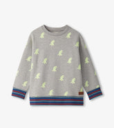 Hatley Boys Monster Glow in the Dark Pullover Sweatshirt
