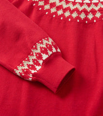 Hatley Girls Holiday Fair Isle Swing Sweater Dress