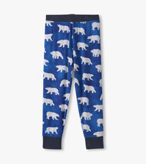 Hatley Boys Midnight Polar Bear Pajama Set