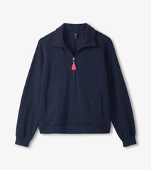 Hatley Mock Neck Pullover - Patriot Blue
