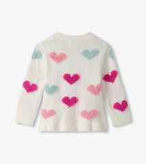 Hatley Baby & Toddler Girls Precious Hearts Pretty Sweater