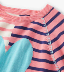 Hatley Girls Mixed Stripes Sweater