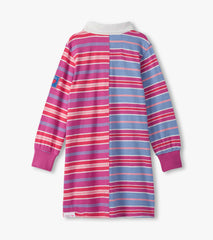 Hatley Girls Mixed Stripes Polo Dress
