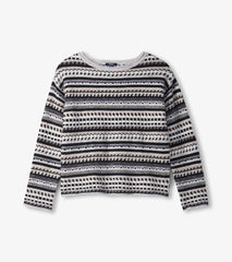 Hatley Hannah Sweater - Stone Grey