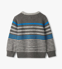 Hatley Boys Speckle Stripe Crew Neck Sweater