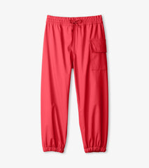 Hatley Red Kids Rain Pants