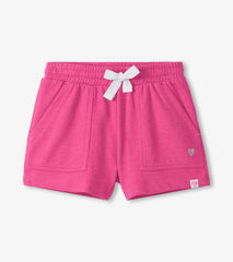 Hatley Girls Raspberry Rose Easy Basic Shorts