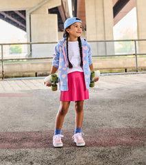 Hatley Girls White Ruffle Sleeve Tank
