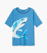 Hatley Deep Sea Shark Short Sleeve Rashguard
