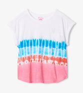 Hatley Rainbow Tie Dye Relaxed Tee