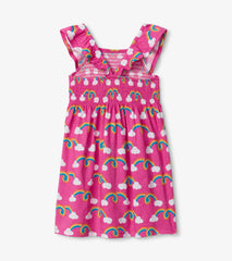 Hatley Rainbow Arch Smocked Dress