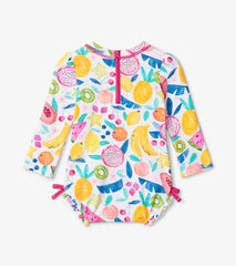 Hatley Summer Fruit Baby Rashguard Swimsuit