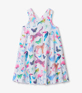 Hatley Watercolor Jungle Trapeze Dress