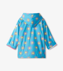 Hatley Girls Sunrays Zip-Up Rain Jacket