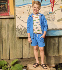 Hatley Boys Deep Blue Sky Relaxed Shorts