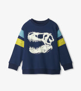 Hatley Boys Dino Glow Pullover Sweatshirt