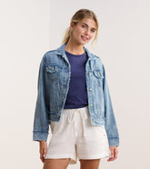 Hatley Tencel Jacket - Blue Acid Wash