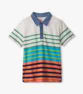 Hatley Boys Spring Stripes Polo Tee
