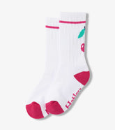 Hatley Girls Cherry Tube Socks