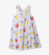Hatley Girls Fresh Citrus Trapeze Dress
