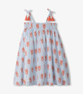 Hatley Girls Crinkle Gauze Girls Floral Dress