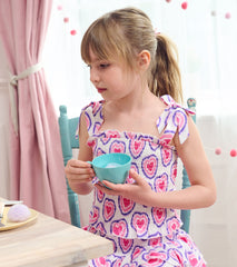 Hatley Girls Glowing Hearts Smocked Angel Dress