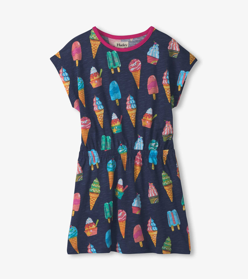 Hatley Girls Ice Cream Treats Relaxed Dress