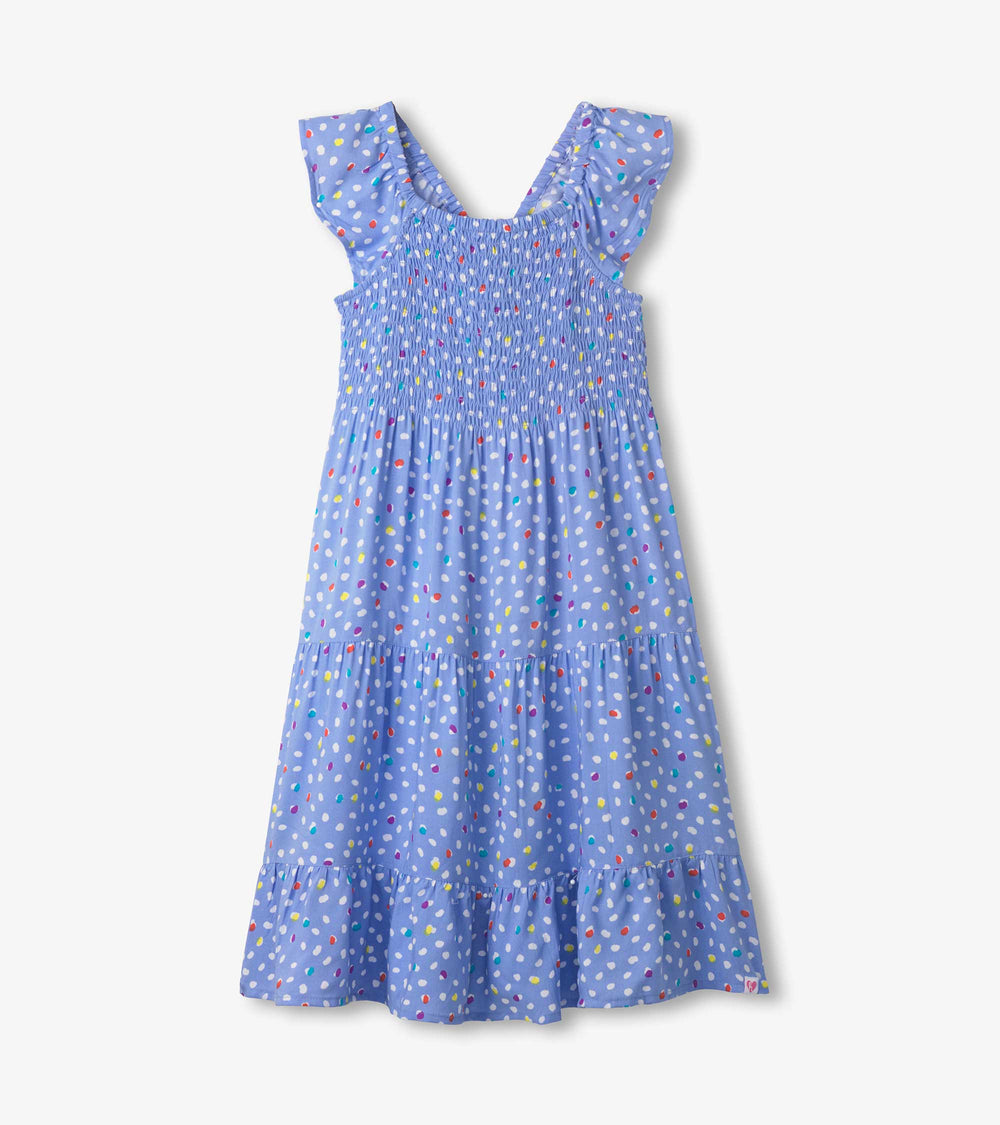 Hatley Girls Lots of Dots Smocked Dress