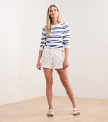 Hatley Mariner Sweater - Navy and White Stripes