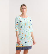 Hatley Lucy Dress - Organic Leaves