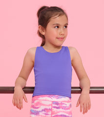 Hatley Girls Purple Tank Top