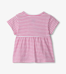 Hatley Baby & Toddler Girls Cherry Stripes Graphic Tee