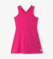 Hatley Girls Pink Active A-Line Dress